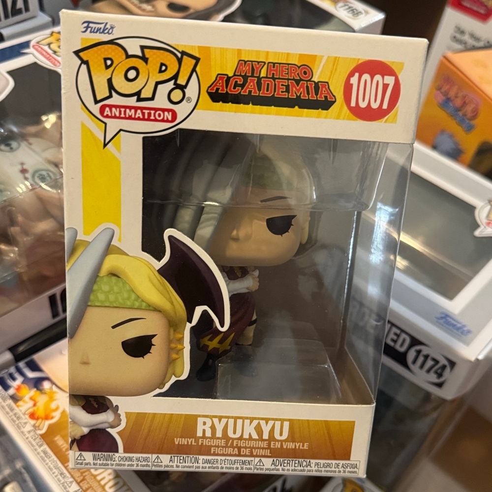 Funko My Hero Academia Ryukyu Figure with Yellow and Black Accents